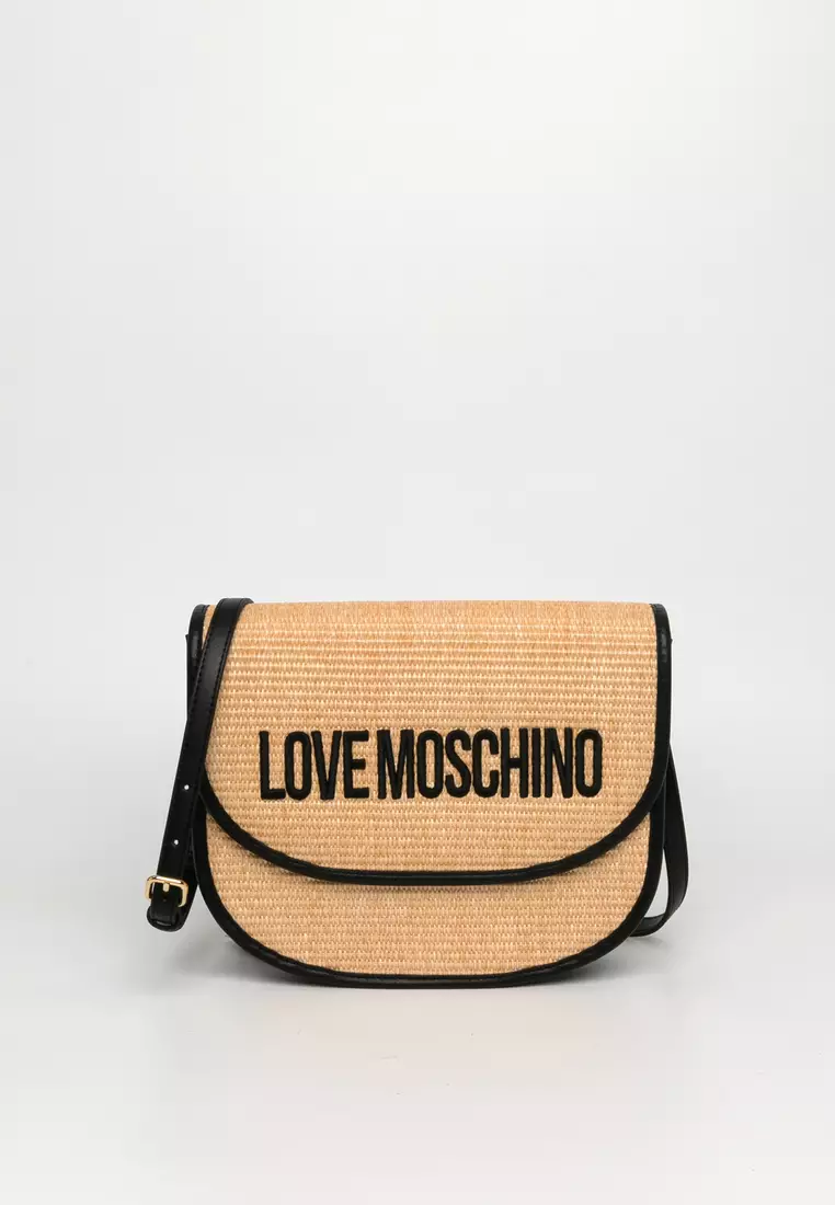 Love moschino canvas cross body bag best sale
