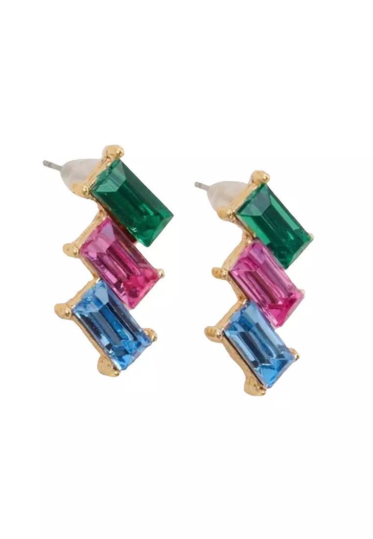 Buy Jimmy Key Multi-Coloured Earrings 2024 Online | ZALORA Philippines