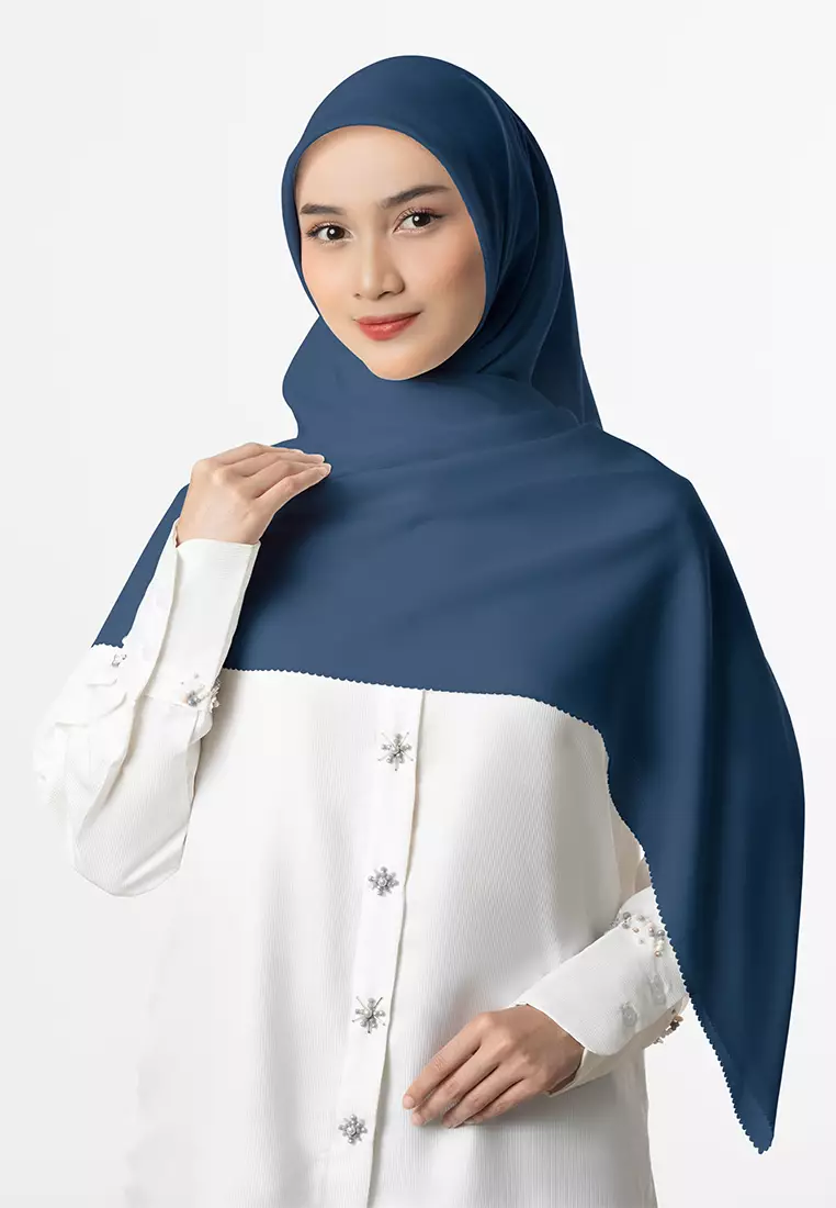 Jenna & Kaia - Sada Scarf Marlin - Hijab Kerudung Segi Empat