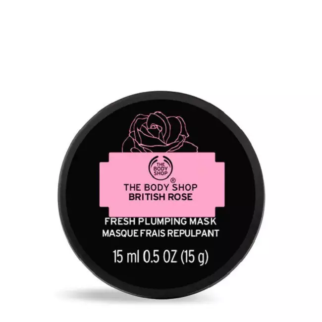 The Body Shop British Rose Fresh Plumping Mask 15Ml