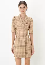 Beige Check