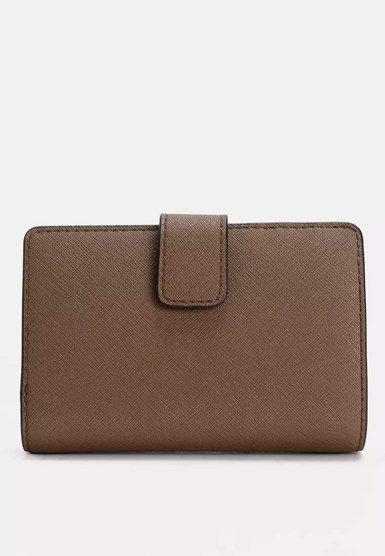 中碼 Saffiano 皮革銀包