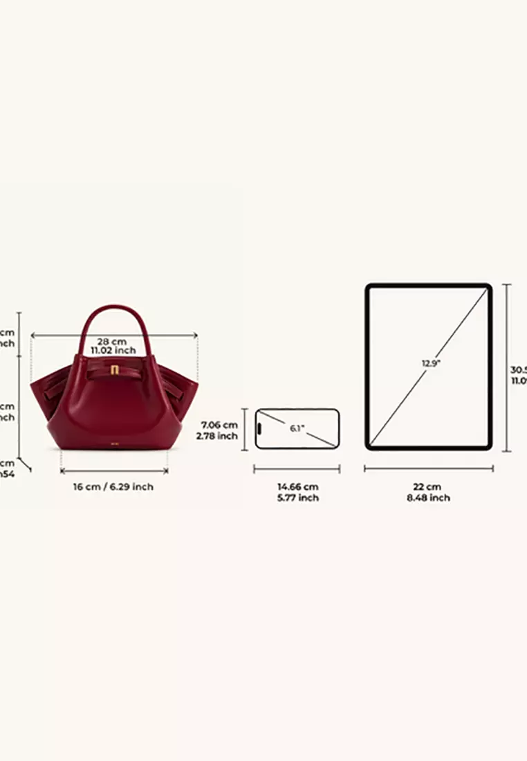 Hana Mini Tote Bag - Claret