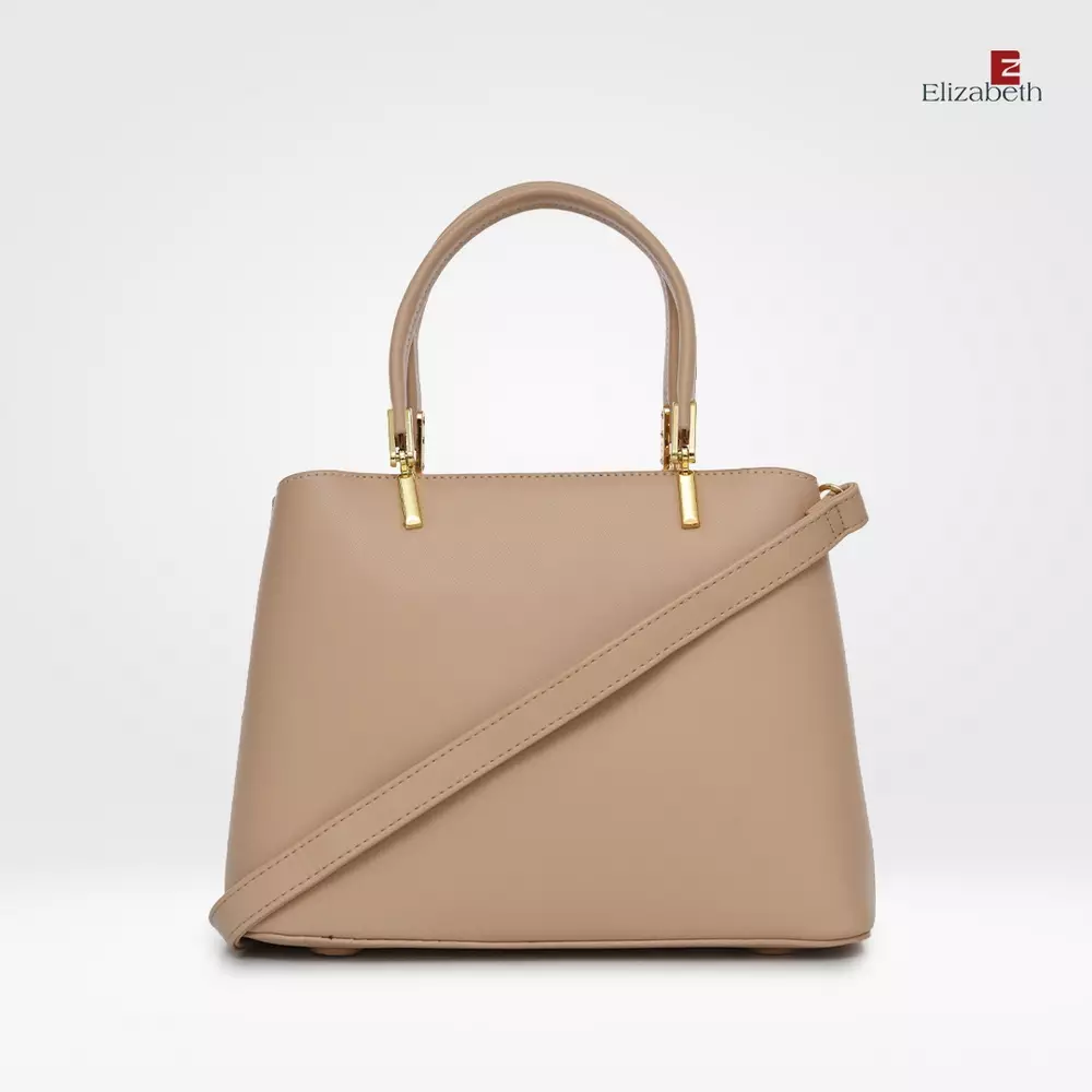 Tas Elizabeth Becka Handbag Cream