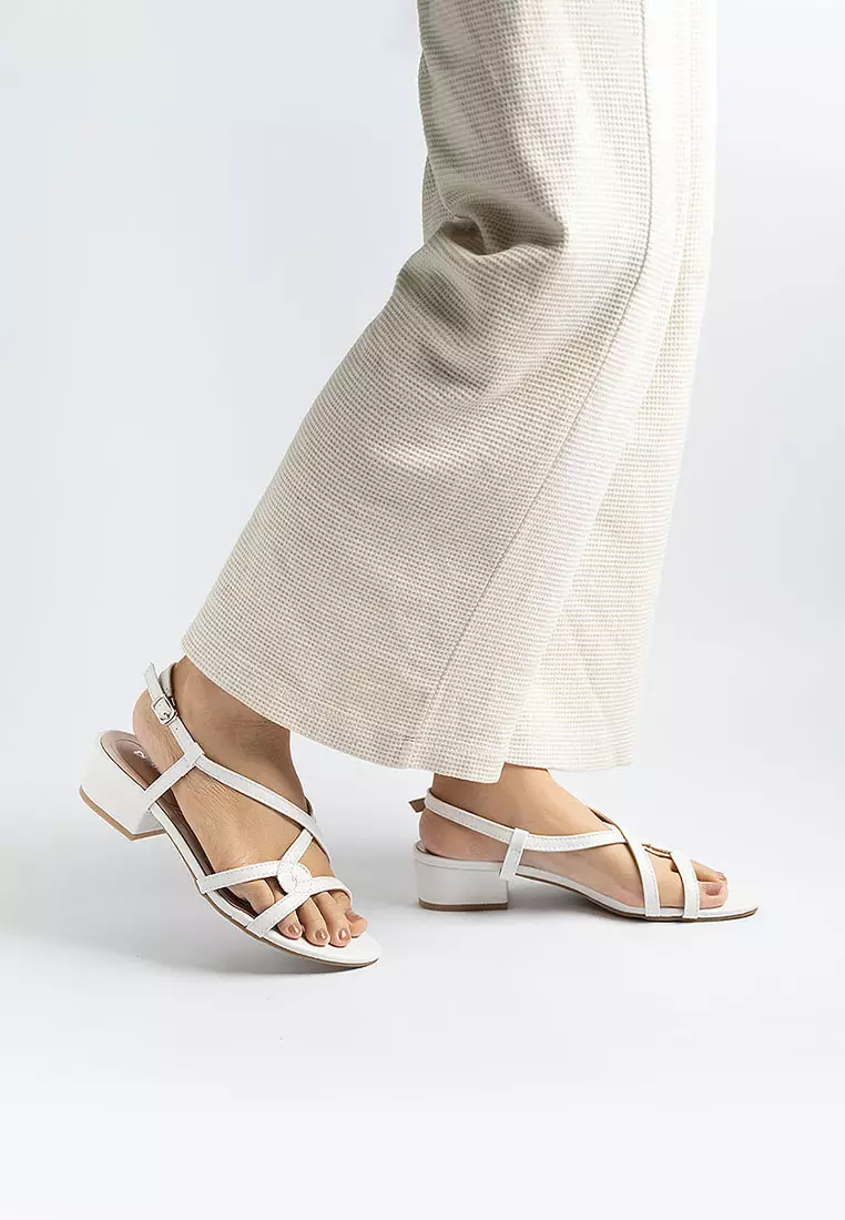 Penny Woven Low Heels