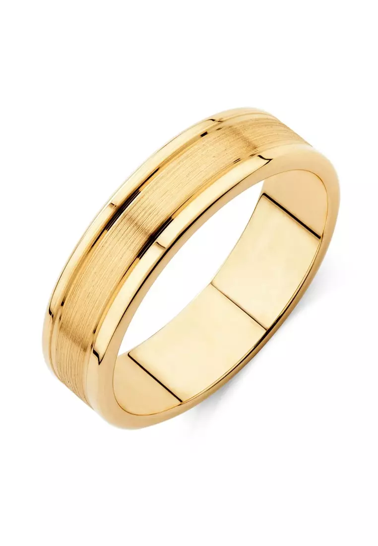 Gold wedding bands cheap for ladies