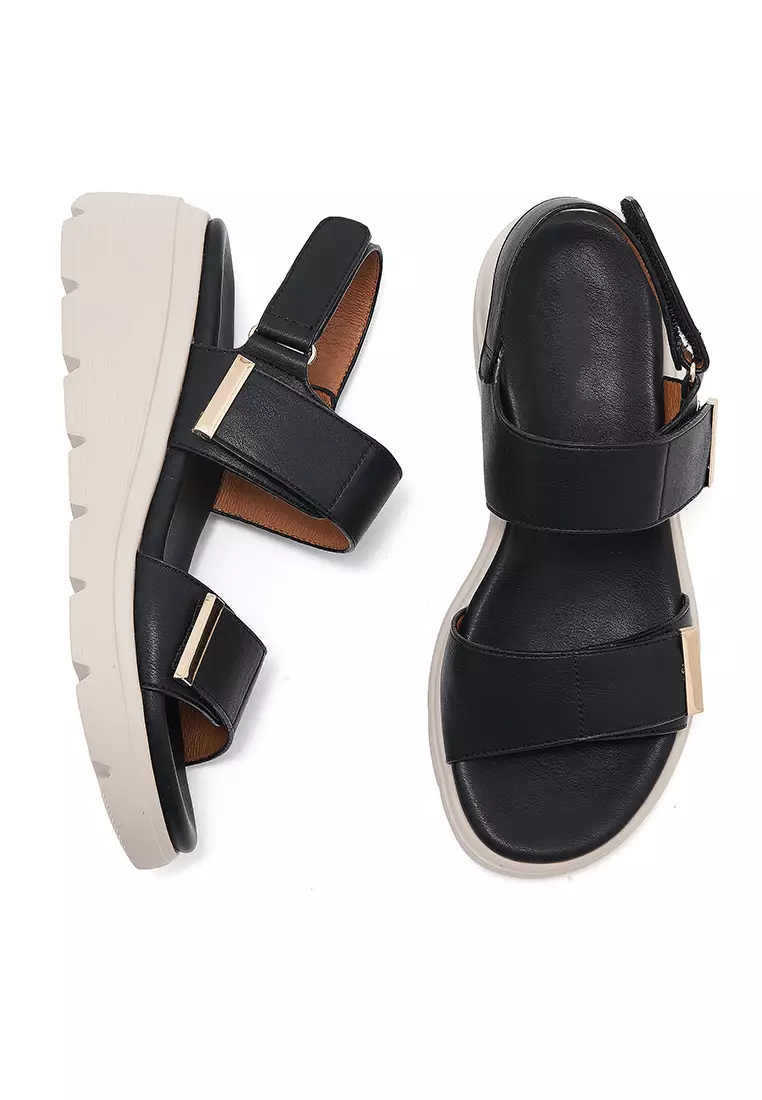Twenty Eight Shoes PU Strap Wedge Sandals ALM950-2 2025
