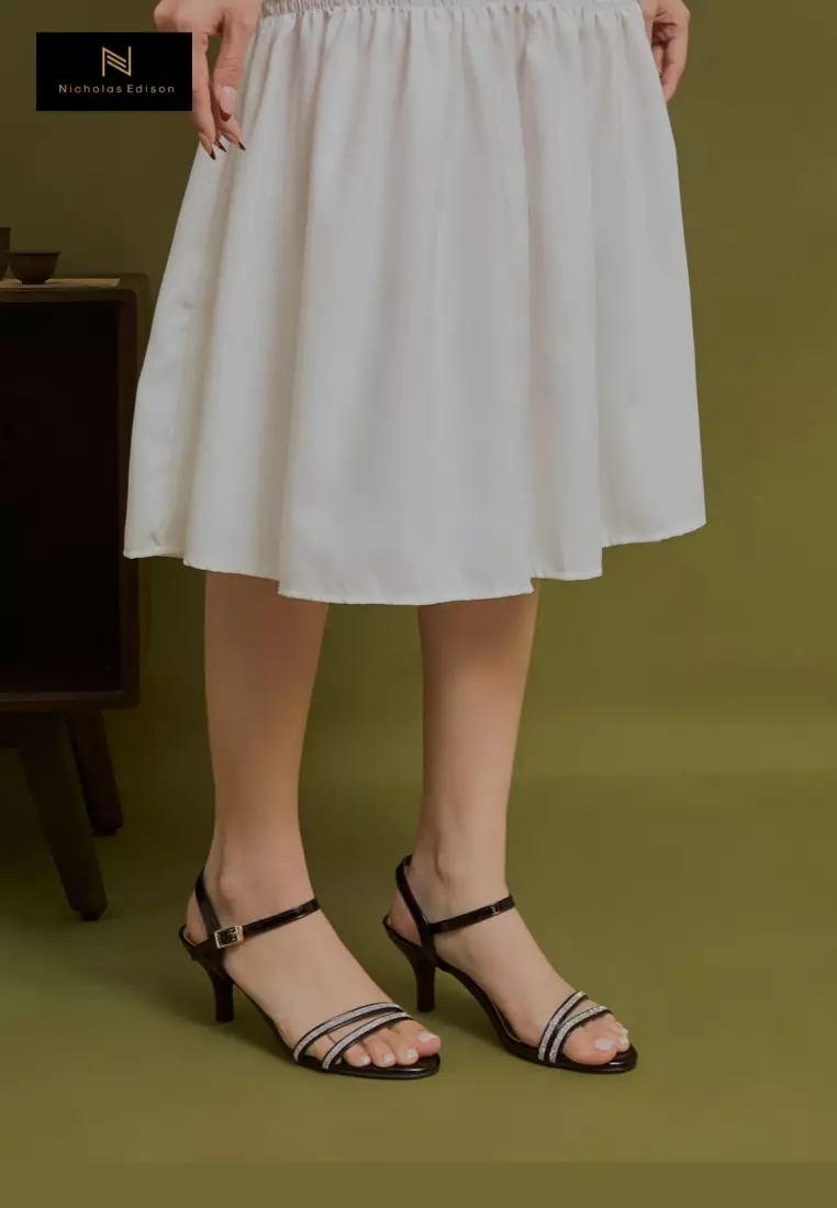 Nicholas Edison Heel Harper Black