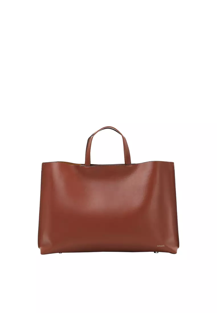 PAPERBAG Picture Tote Bag II - Caramel