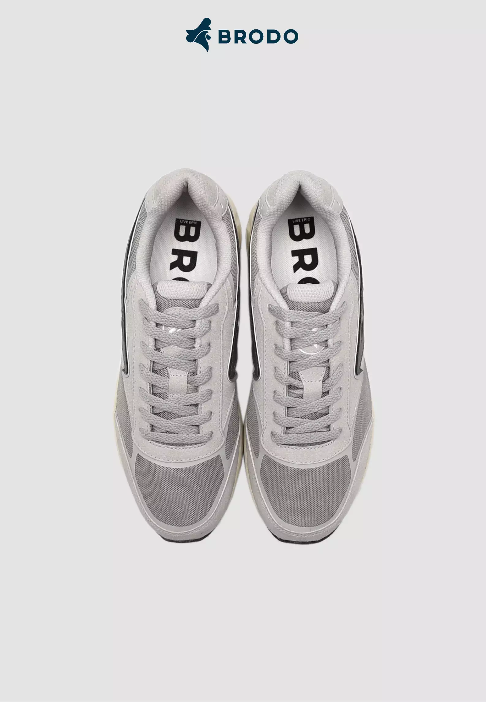BRODO - Sneakers Ace Nova Grey OWS