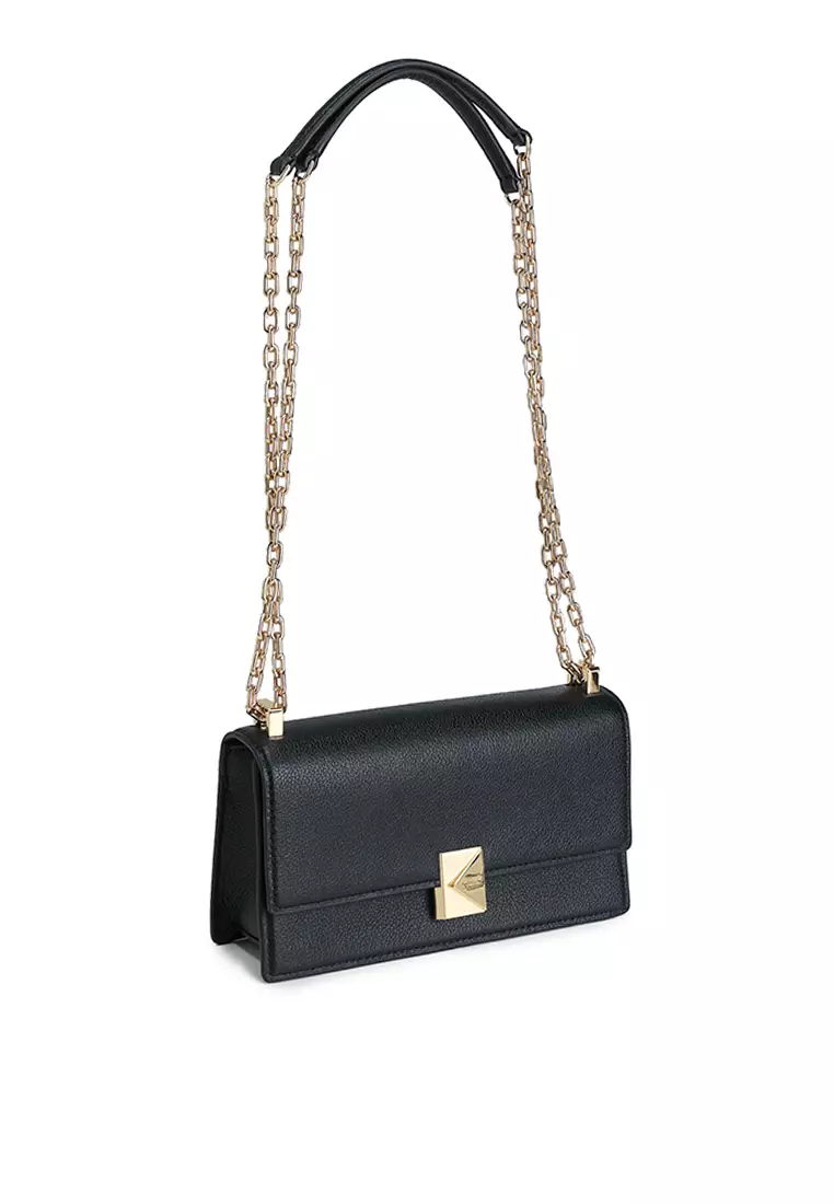 Deco Mini Flap Convertible Chain Bag (cq)