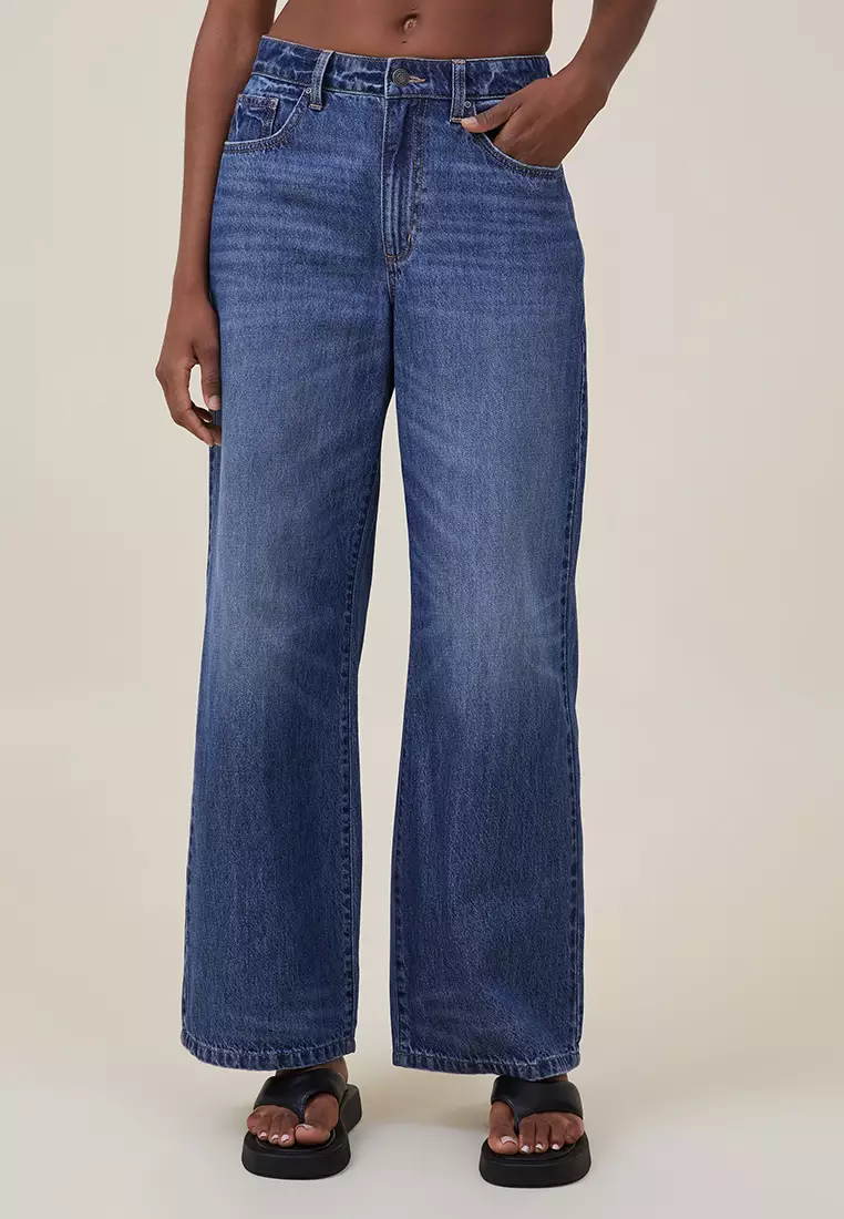 Buy Cotton On Relaxed Wide Leg Jeans 2024 Online ZALORA Philippines