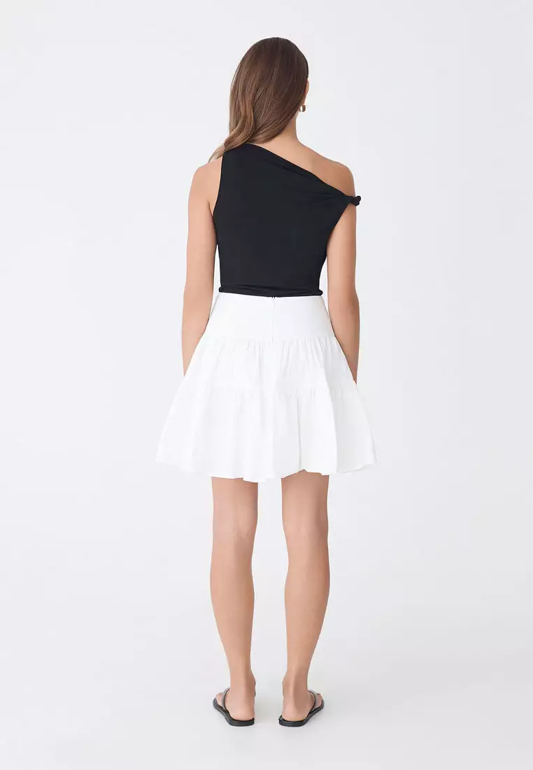 Montana Tiered Mini Skirt