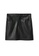 Mango black Faux Leather Mini Skirt DAE7BAA915ED47GS_5