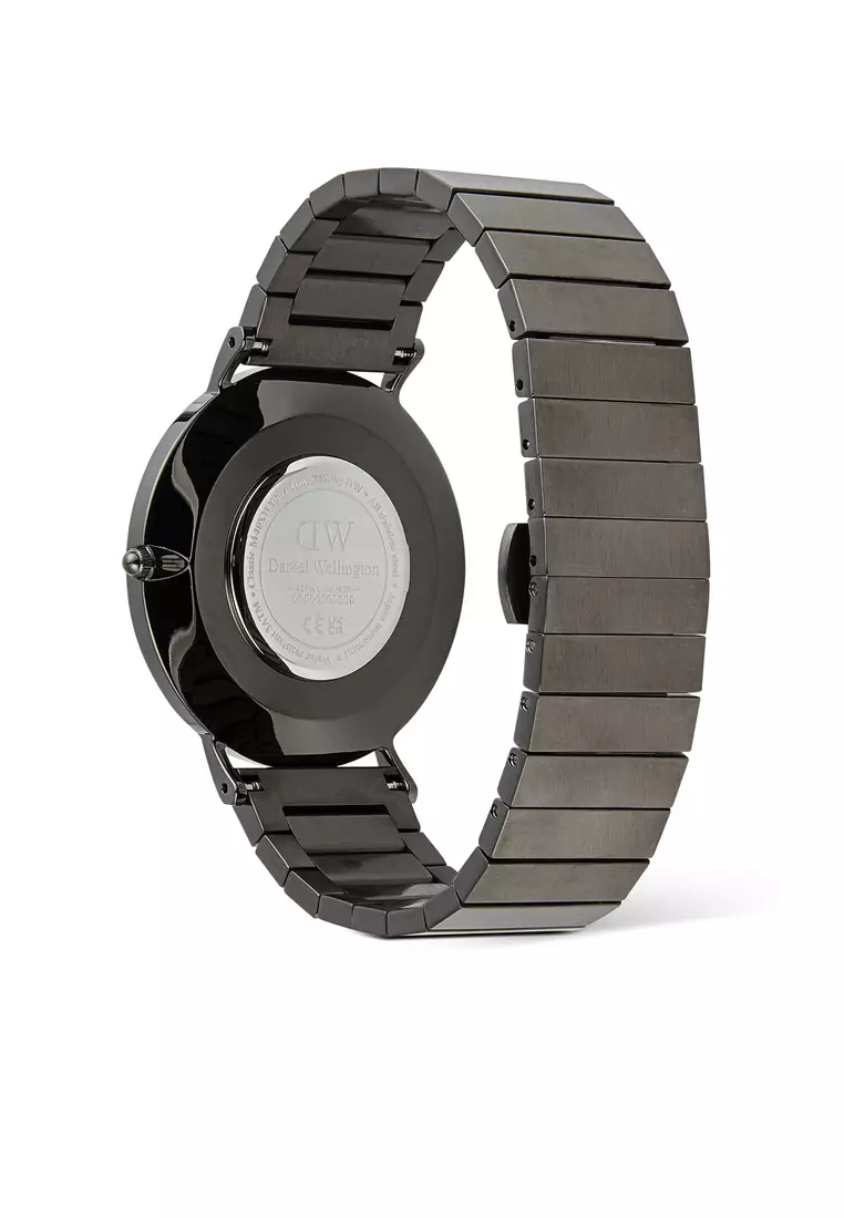 Classic 40mm Anthracite-Grey Piano Brushed Grey - Men Watch stainless steel watch DW Official Authentic Original