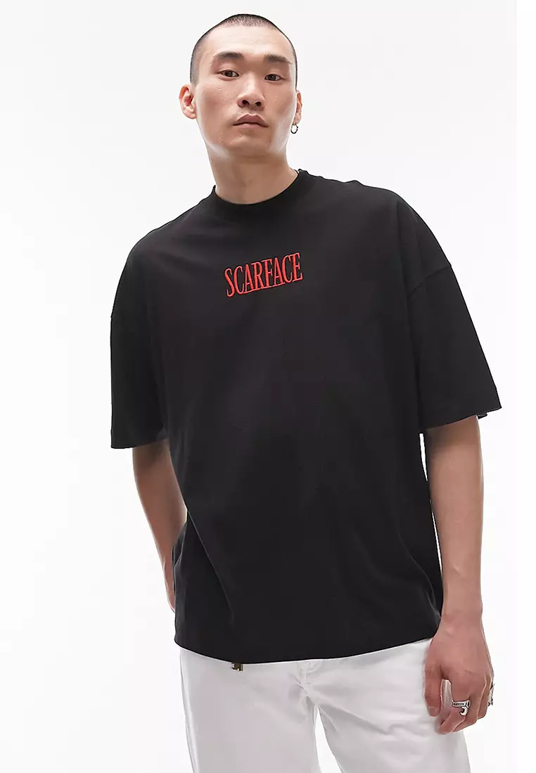 T-shirt Dress Round Neck SS Scarface