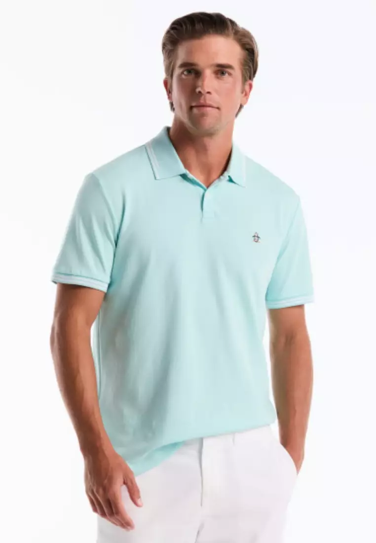 Organic Interlock Tipped Polo Tv Pete