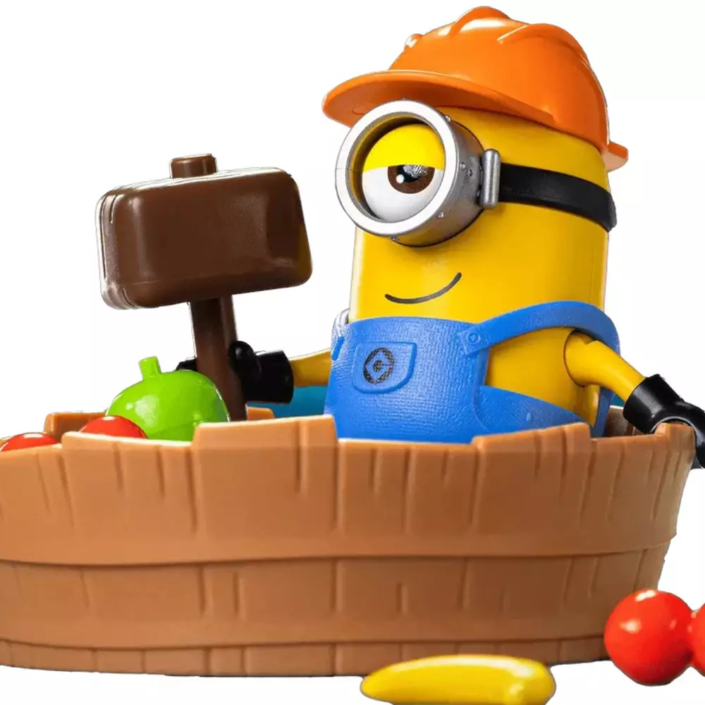 BLOKEES MINIONS PRECOOL 03 MINIFIGURE STUART THE FRUIT MAKER - KUNING