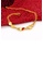 YOUNIQ gold YOUNIQ Two Love 24K Gold Plated Heart Bracelet BEF06ACE1BE58BGS_4