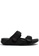 FitFlop black FitFlop GOGH MOC Men's Water-Resistant Slides - Black (EA6-090) 1B15FSH088BBDBGS_1