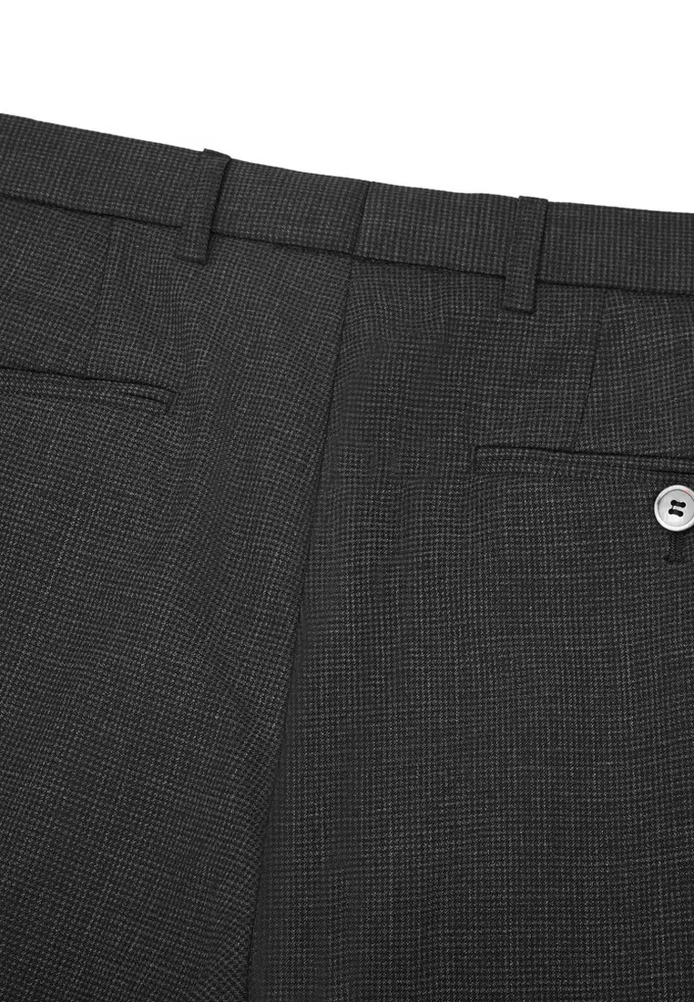 羊毛混紡套裝西裝褲