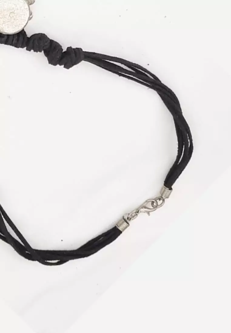 Bonita Tassel Fall Necklace Kalung Wanita Black