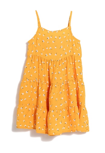 FOX Kids & Baby yellow Tiered Cami Dress 5D472KAE3A2F06GS_1
