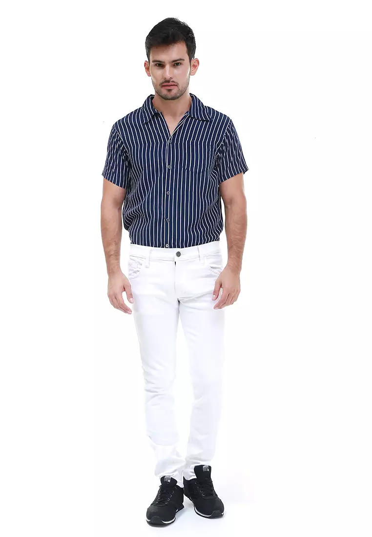 Locko Celana Panjang Pria Skinny Long Pants Casual Material Jeans ORIGINAL