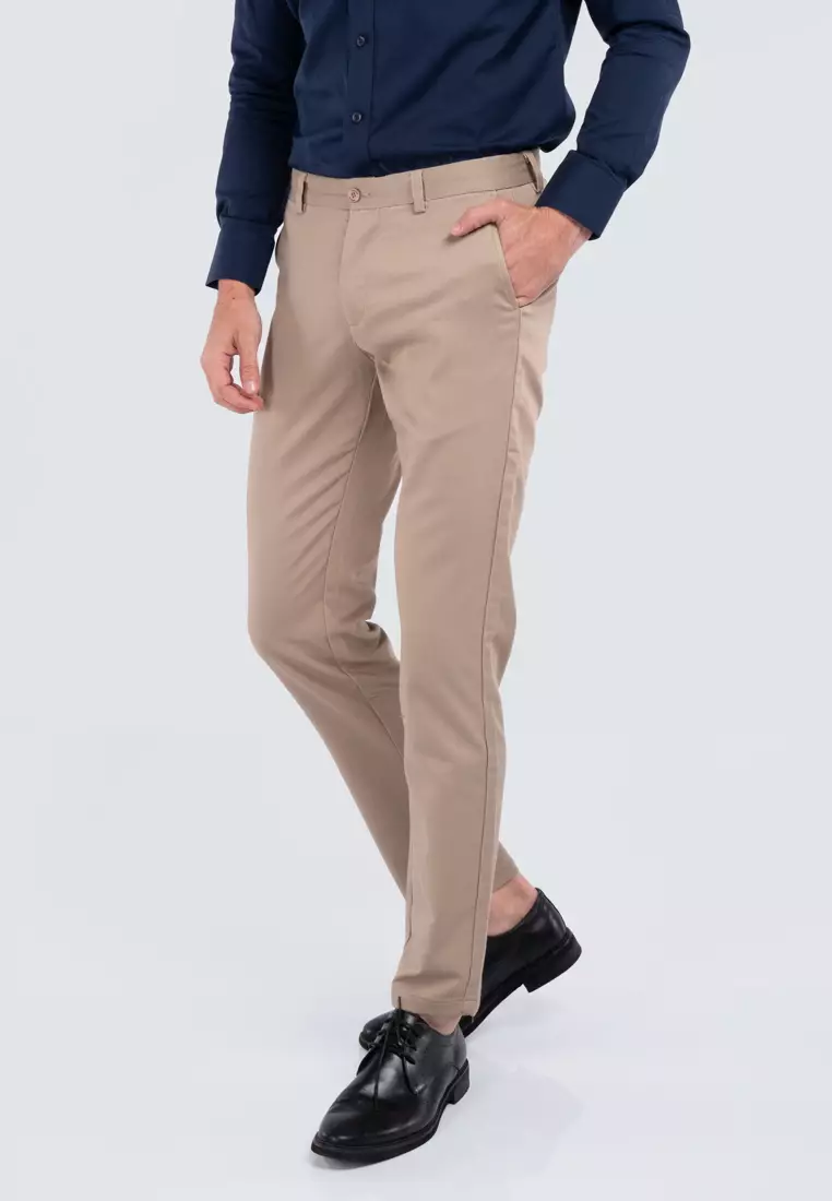 Polo store with khakis