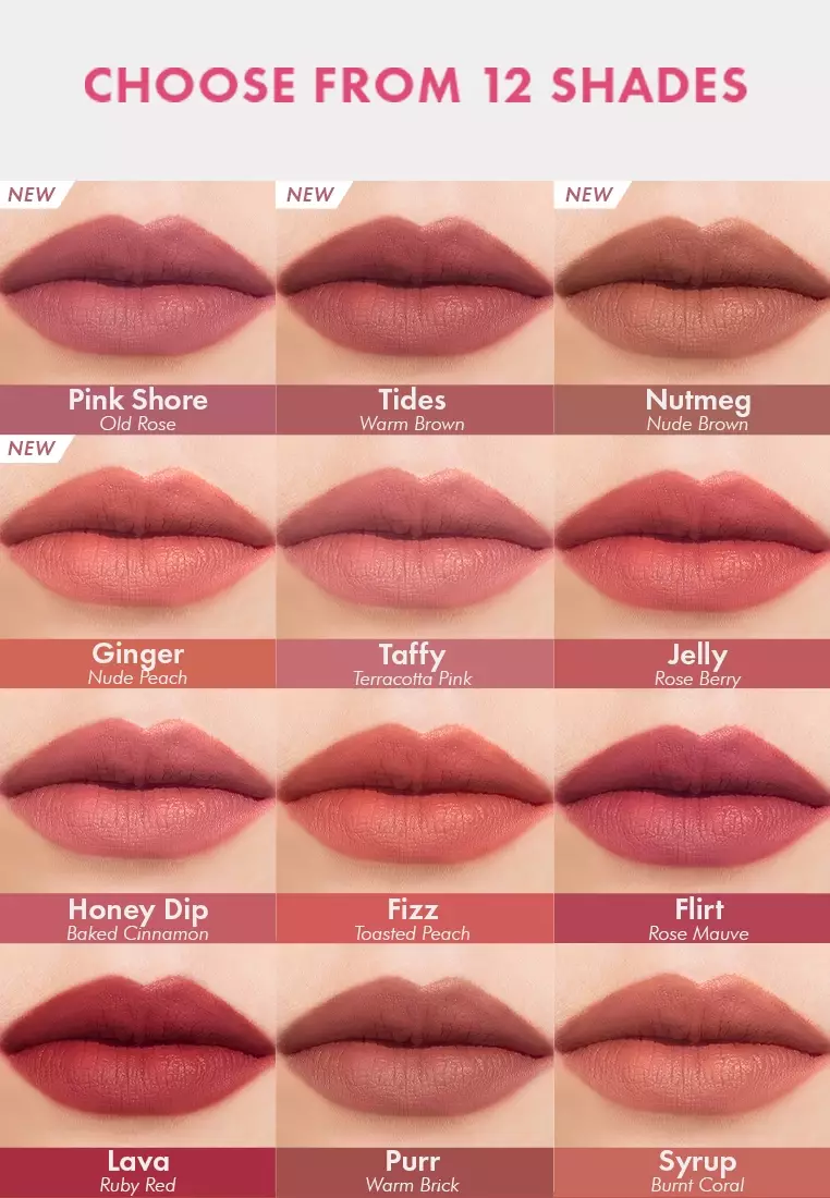 pillow matte lipstick - tides