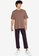 ZALORA BASICS brown Relaxed Fit T-Shirt 21833AA4F978CBGS_4