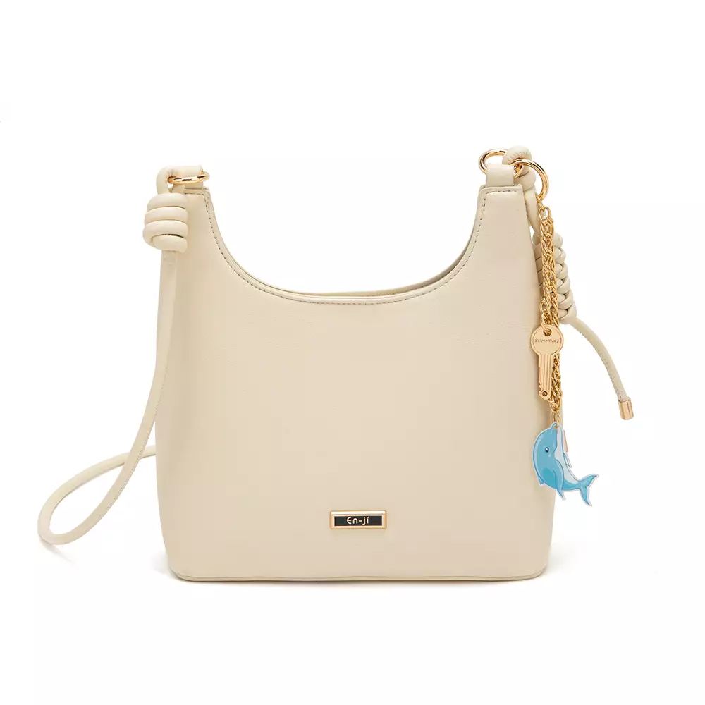 En-ji Yoda Slingbag Wanita Warna Ivory