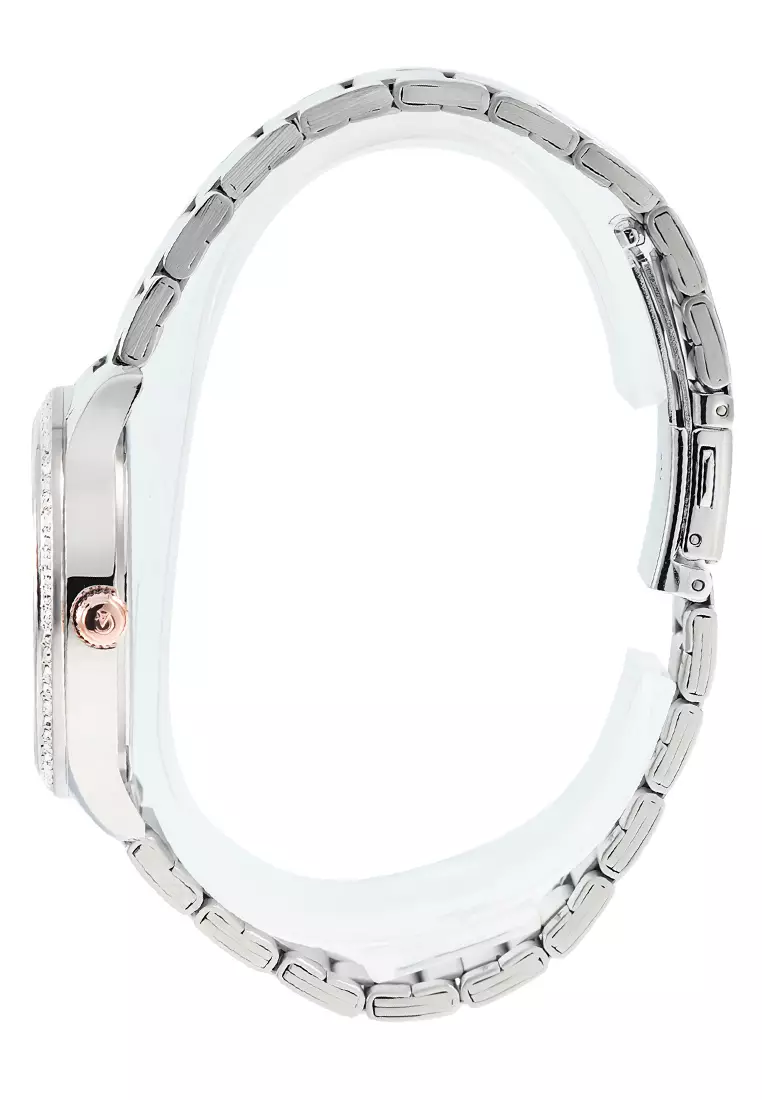 Alexandre Christie - Jam Tangan Wanita - Silver - Stainless Steel - 2A48 BFBSSSLRG