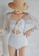 Halo white Slim Fit Swimsuits With Chiffon Sleeves 79CA0US282DC82GS_4