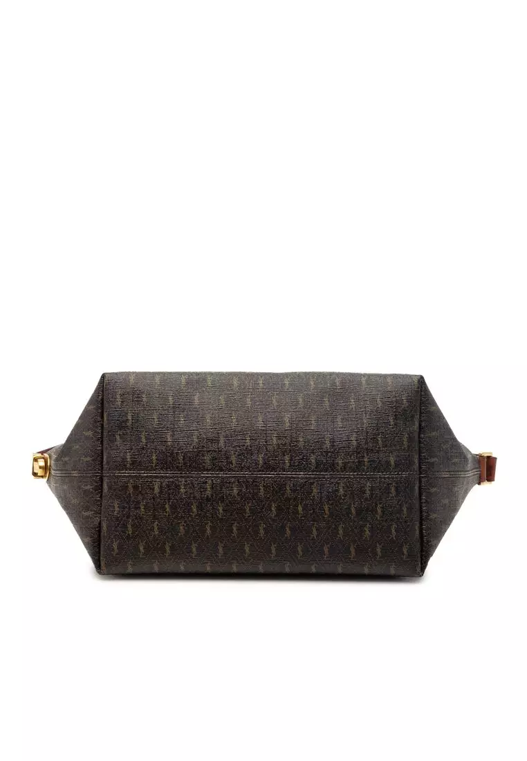 Pre-Loved Saint Laurent Le Monogramme Coated Canvas Shoulder Bag