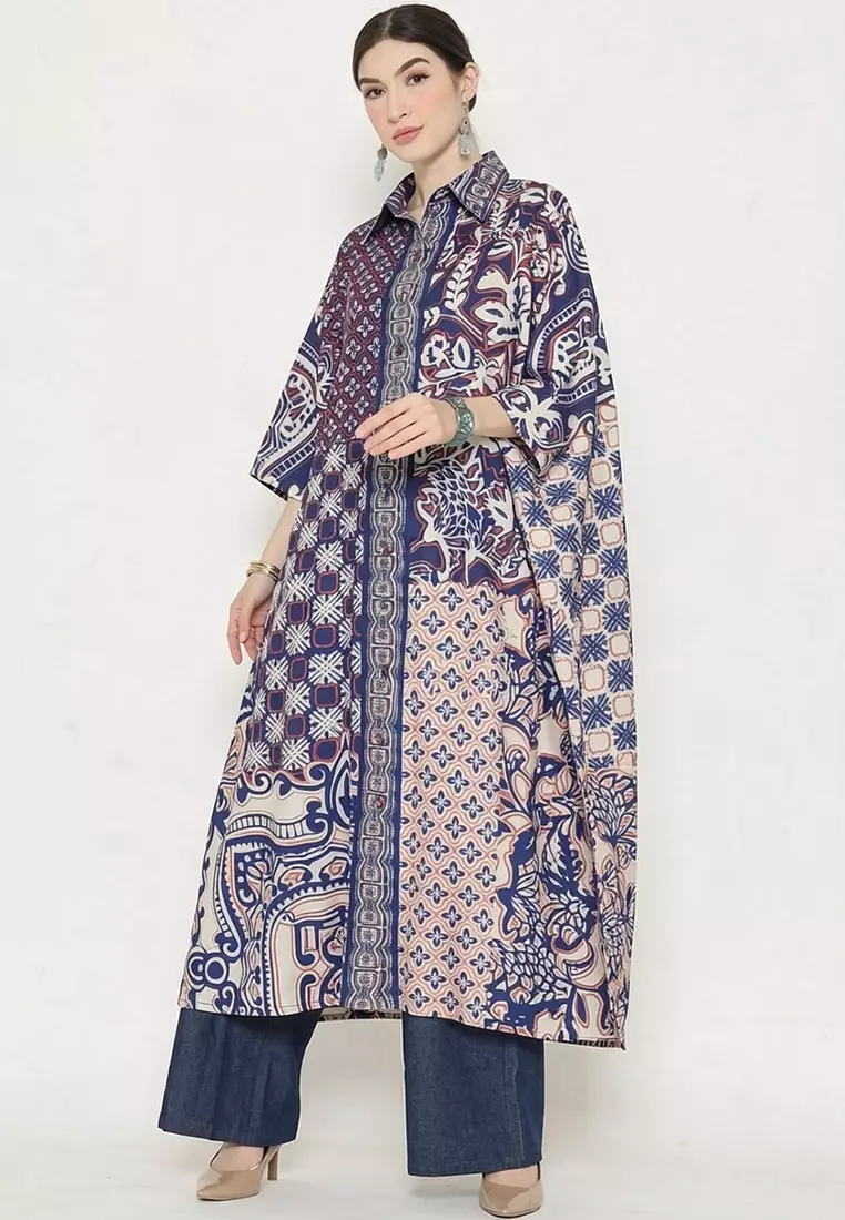 Kanzi Collared Kaftan