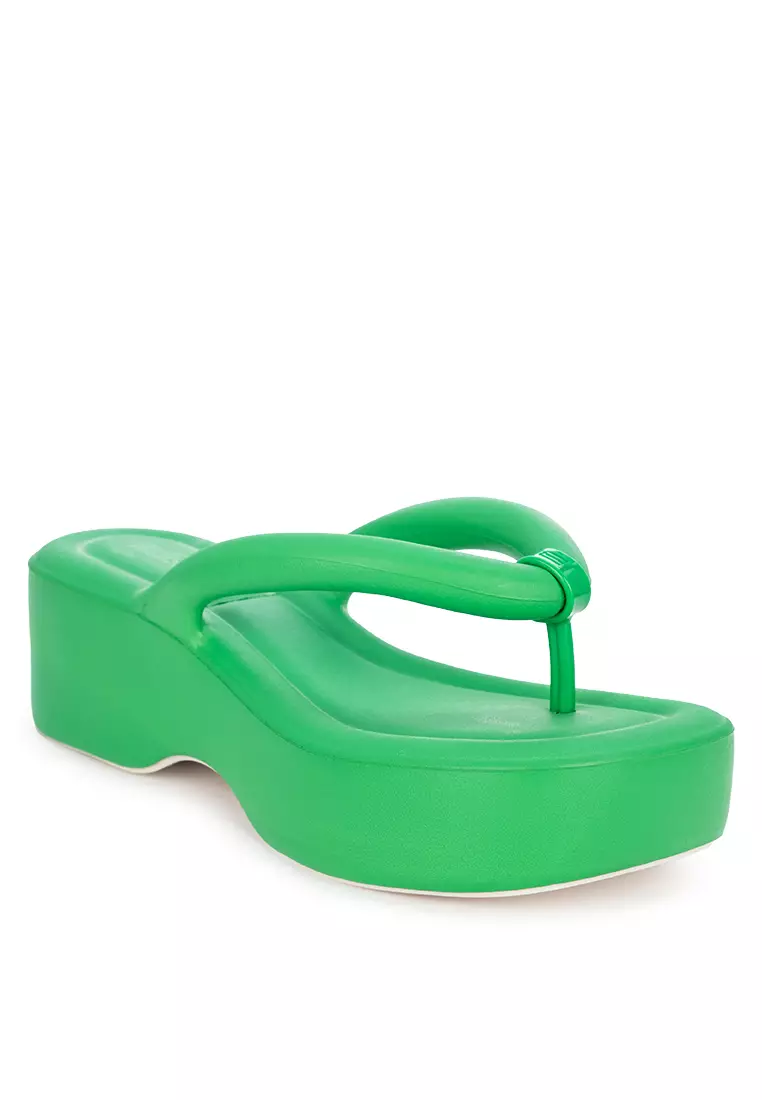 Free Flip Flop in Lime Green – Melissa Shoes