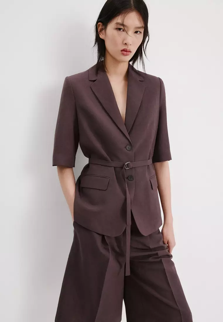 Buy Mango Lyocell Dress With Knot Detail 2026 Online | ZALORA Philippines