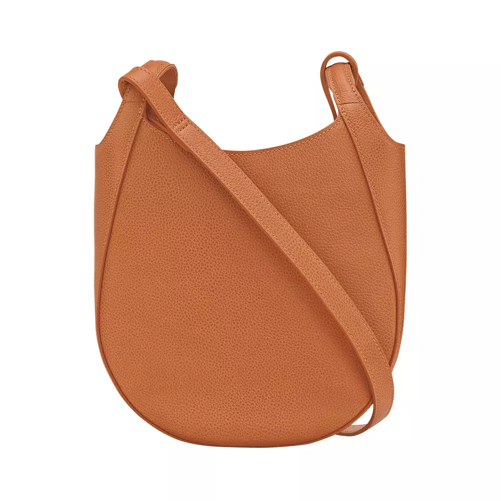[7.7 SALEBRATION] Le Foulonné Small Grained Crossbody Bag Amber
