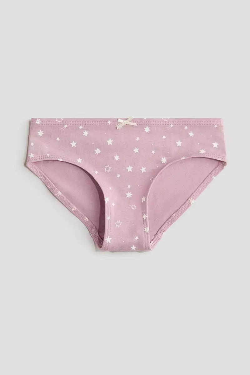 5-pack printed cotton briefs