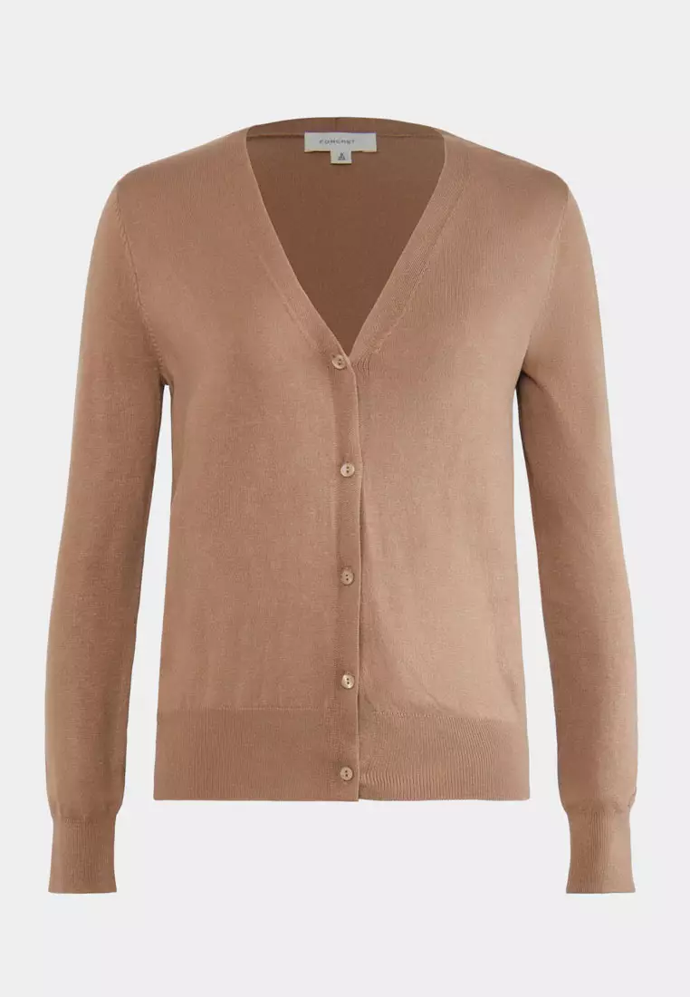 Nicolette V-Neck Knit Cardigan