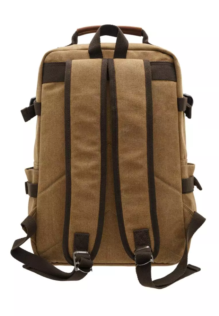 Designer discount canvas backpack