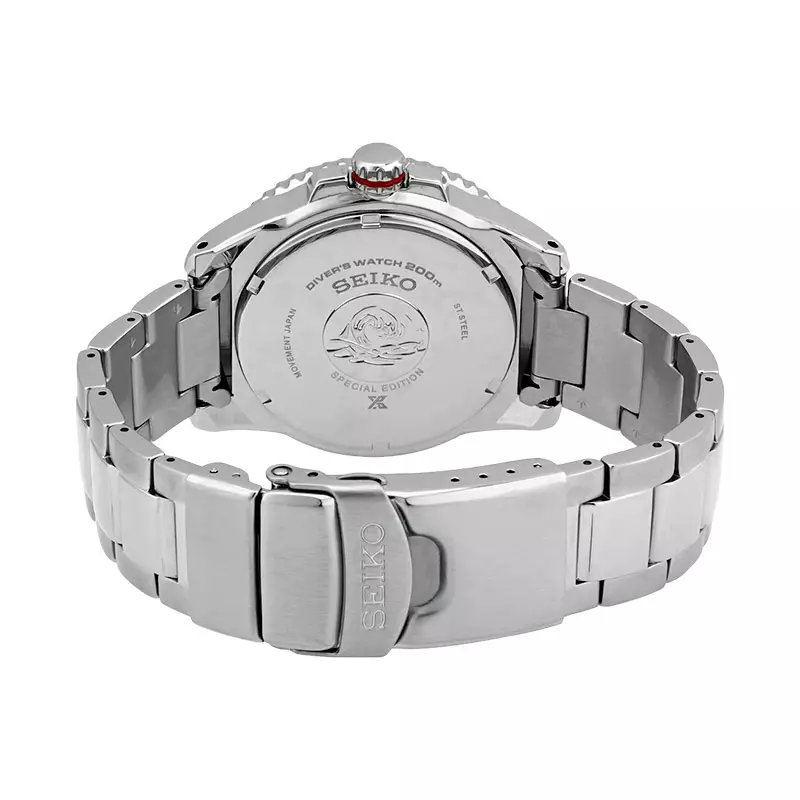 Jam Tangan Pria Seiko Prospex SNE549P1 PADI Solar Divers 200M Blue Dial Stainless Steel Strap