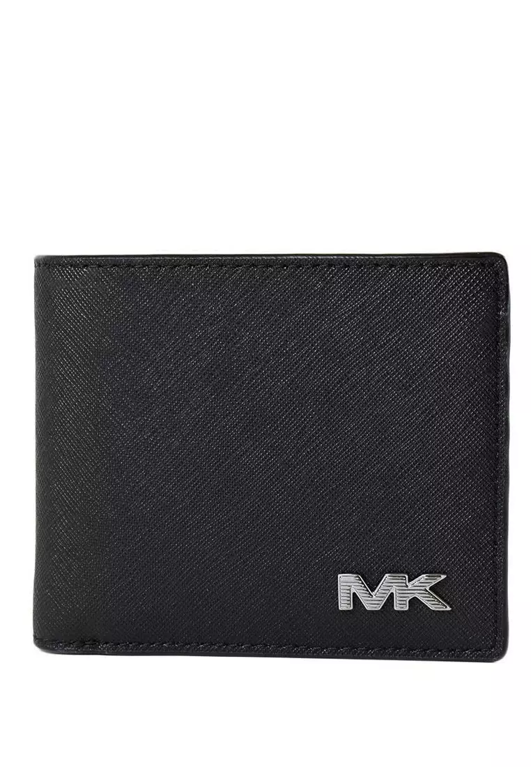 Mk black leather wallet 2025