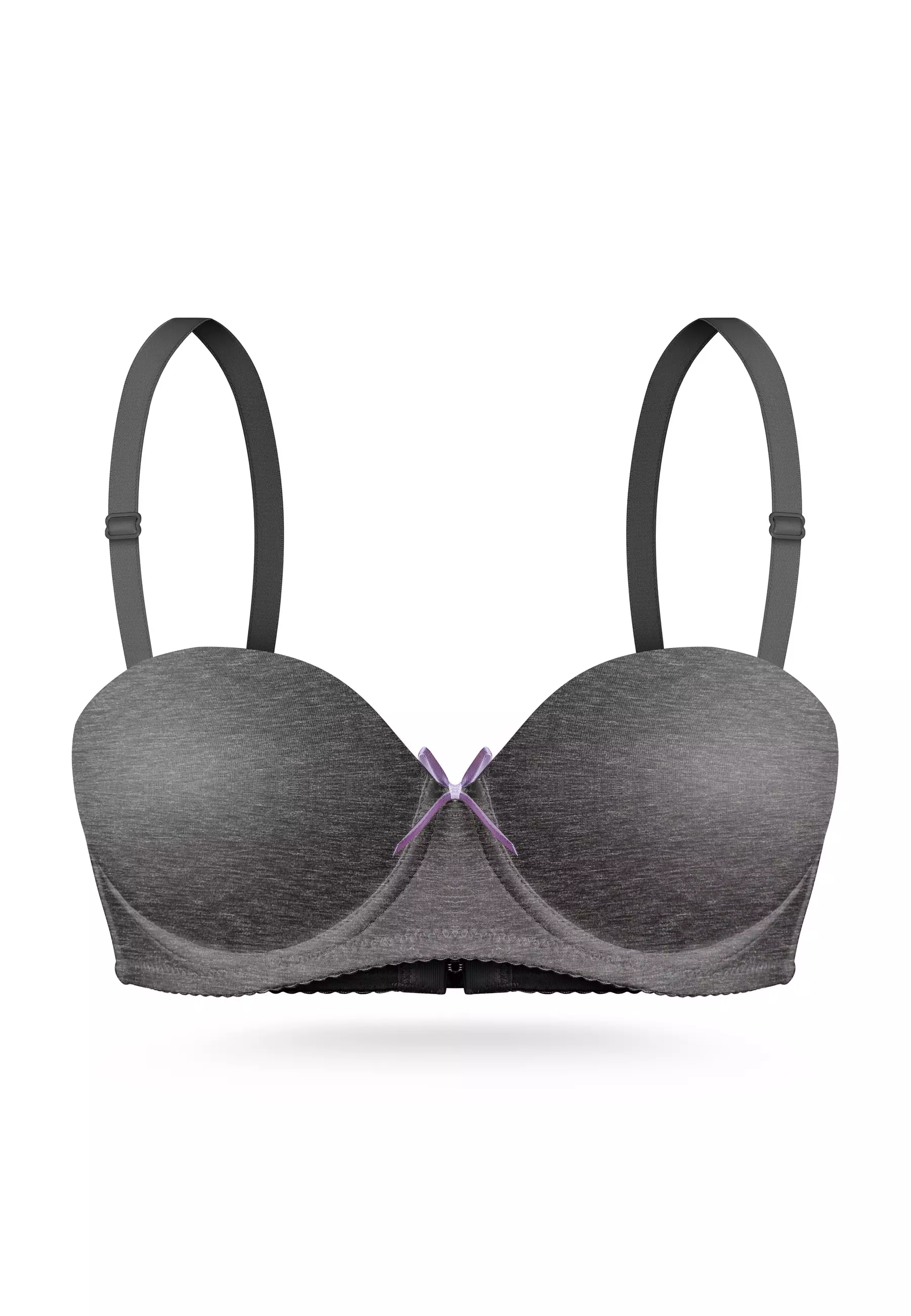 You’ve ( YouHave ) BH Bra Wanita Half Cup A Busa Tebal Push Up Kawat Kait 3 Bra Remaja Tali Bisa Dilepas 100248