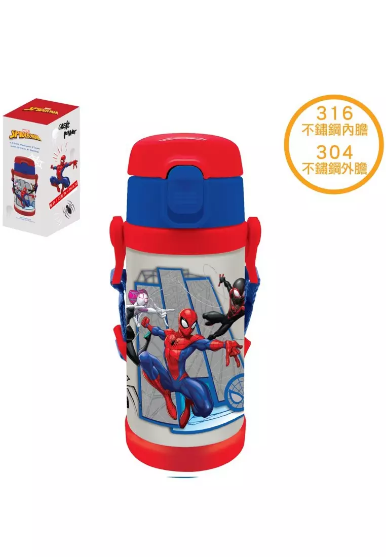 spider man Disney Spiderman Child Vacuum Flask w/straw (340ml) 2024
