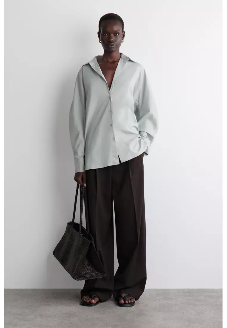 ROUNDED PIMA COTTON SHIRT