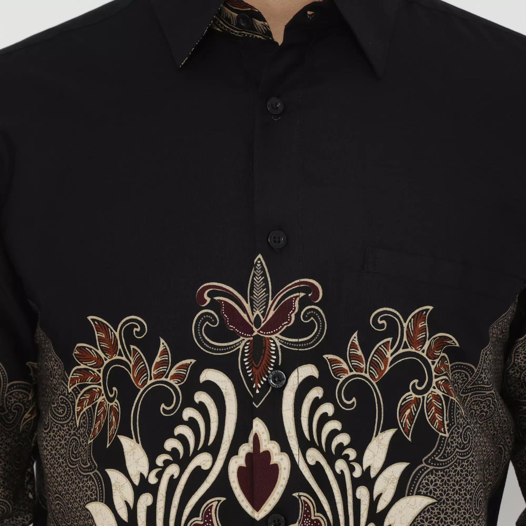 Platini Kemeja Batik Pria Lengan Panjang Katun 36102