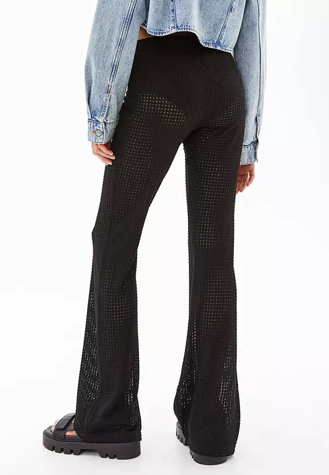 H and m outlet patterned trousers