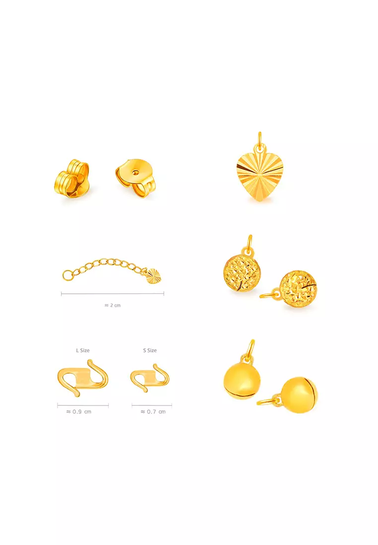 375/9K Gold Bell (1 PC)